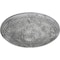 Ekena Millwork Athens Ceiling Medallion (Fits Canopies up to 3 5/8"), 26 1/4"OD x 3 1/4"P, Ultra Pure White Crackle CM27ATUWC - alternate 2